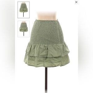 Princess Polly green skirt